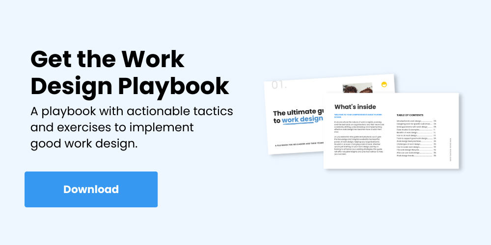 Download the Work Design Playbook from Beamible